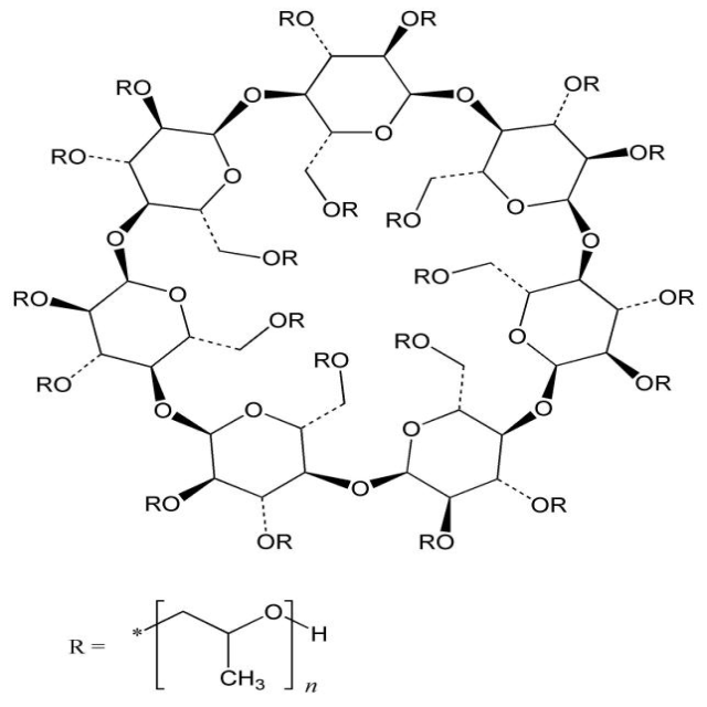 Stabiles 2-Hydroxypropyl-β-Cyclodextrin für Steroide